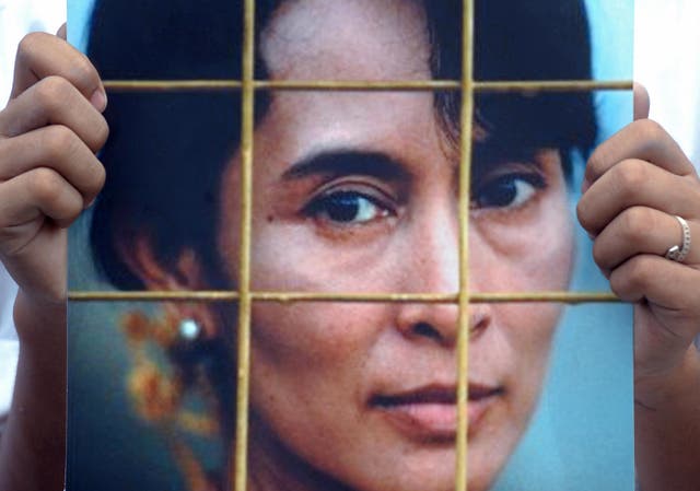 <p>Aung San Suu Kyi </p>