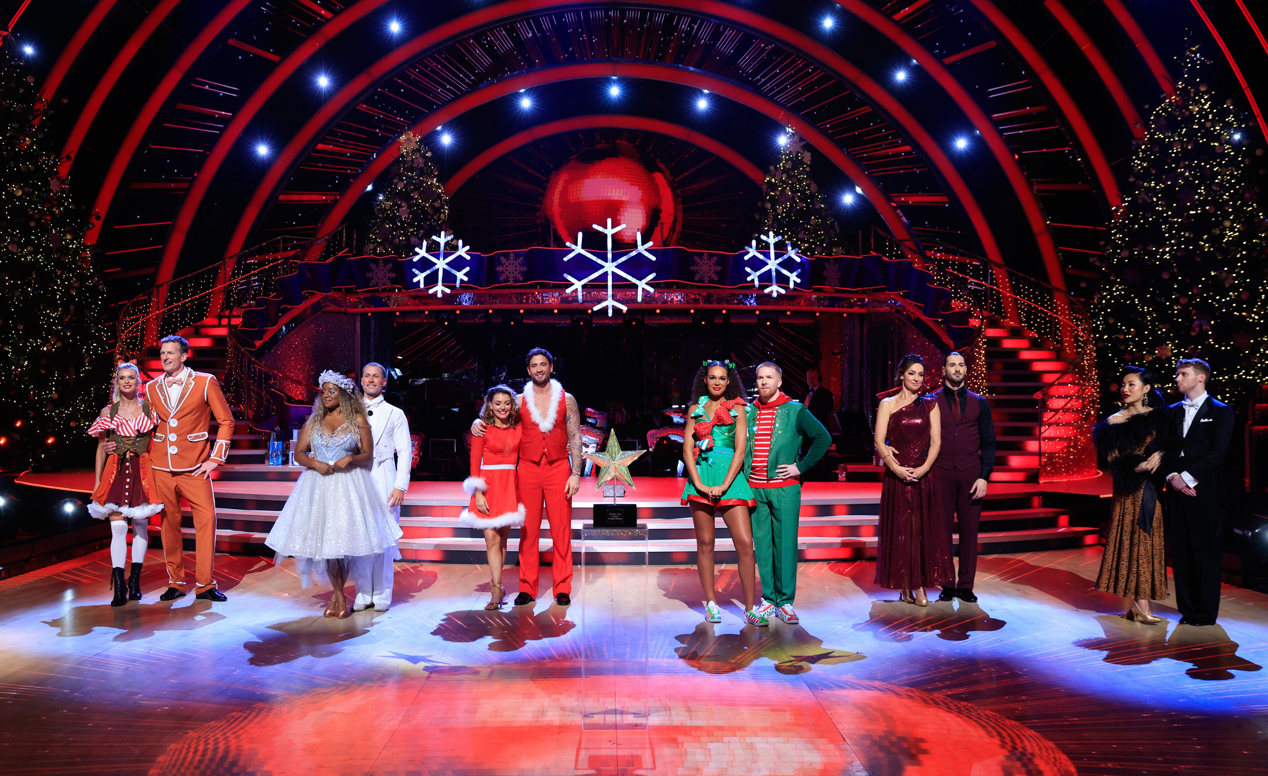 The stars of the ‘Strictly’ Christmas Special 2023