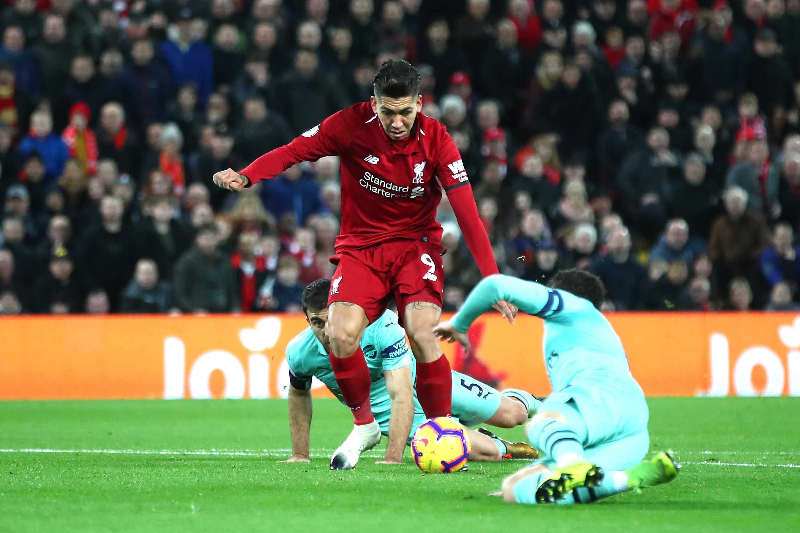 Firmino was often the scourge of Arsenal and scored a hat-trick against them in December 2018