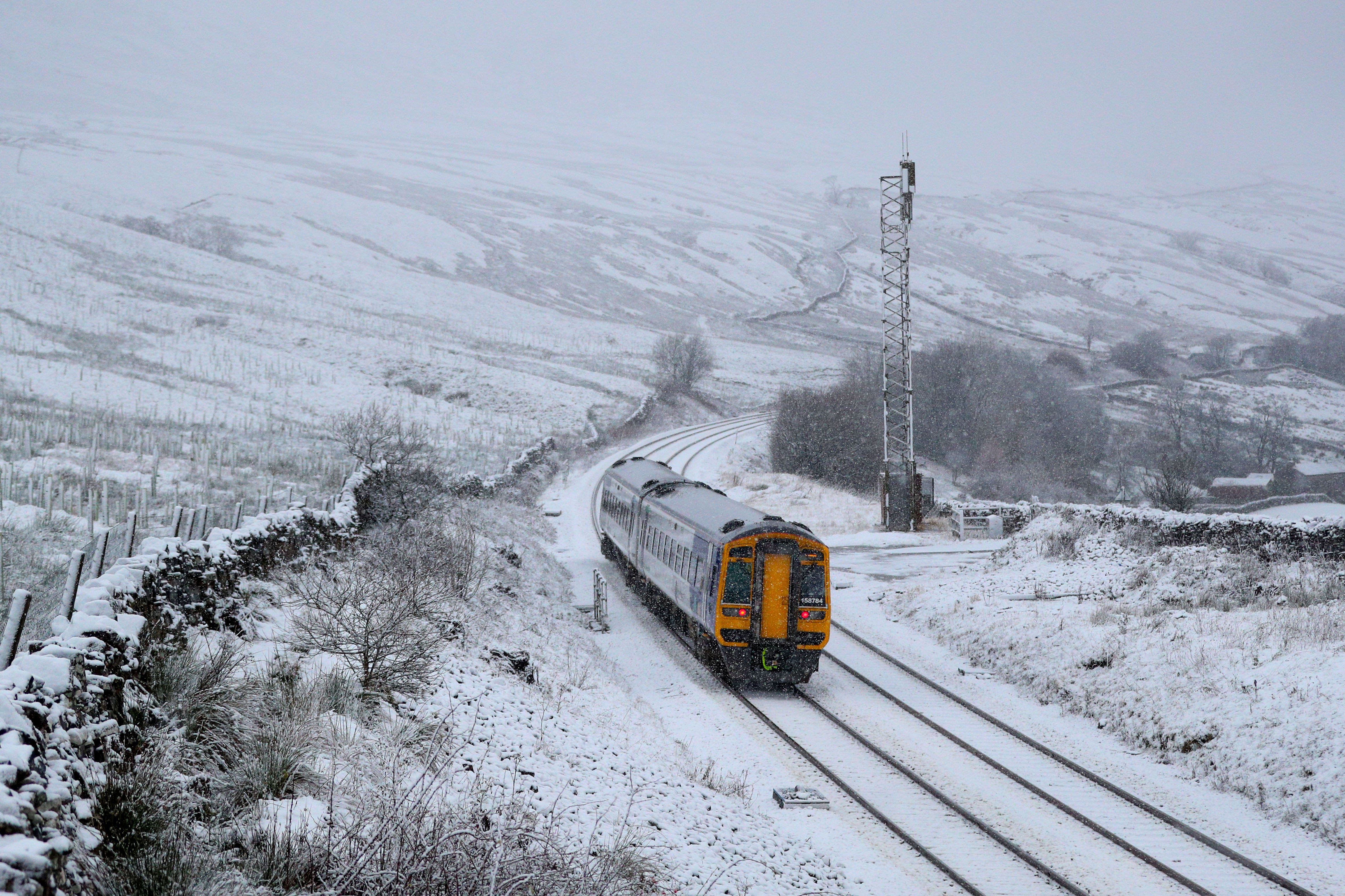 It comes after the Met Office officially declared a white Christmas for the UK, which it defines as one snowflake falling on 25 December