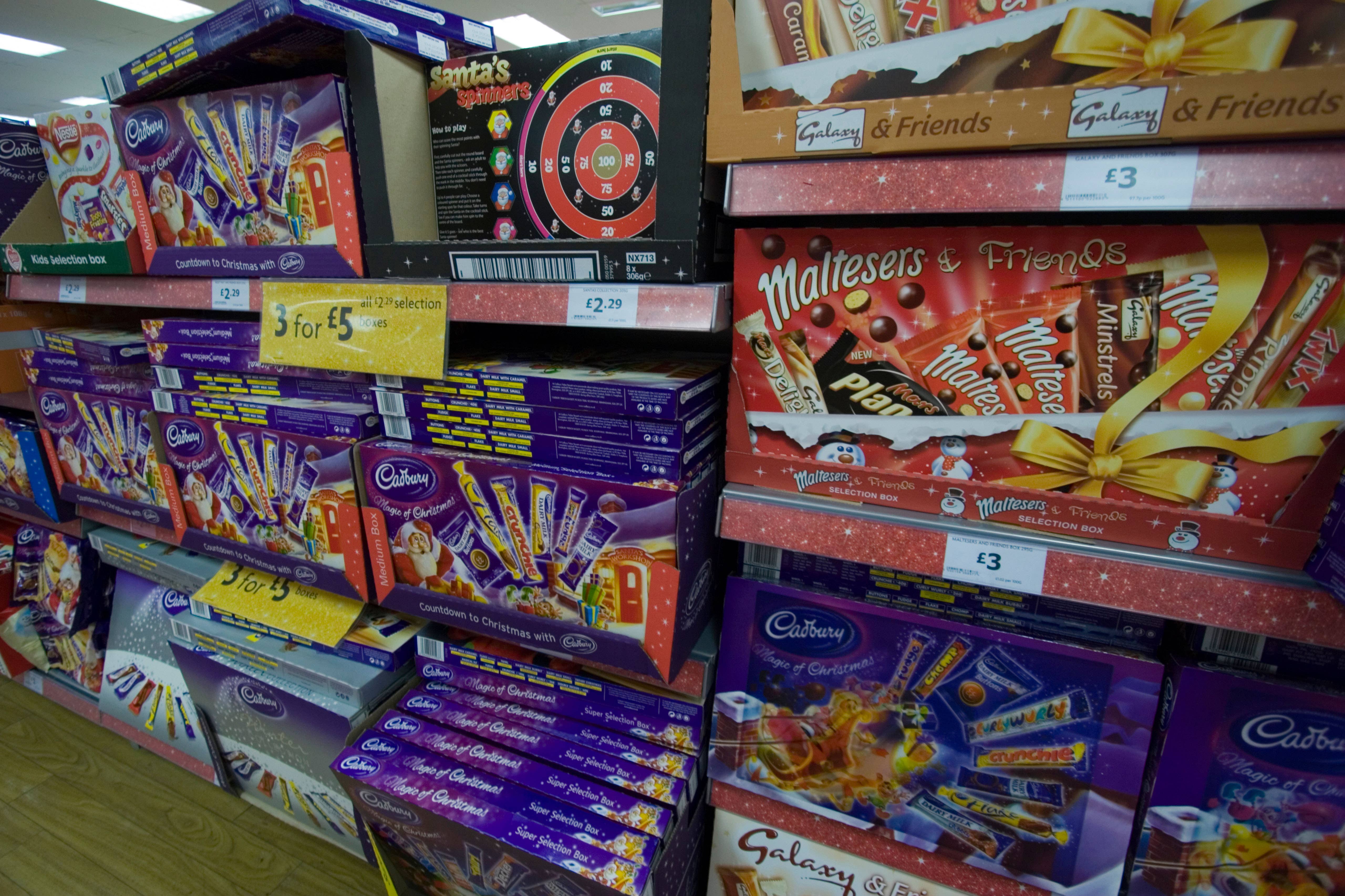 Christmas chocolates have increased in price compared with last year (Manor Photography/Alamy/PA)