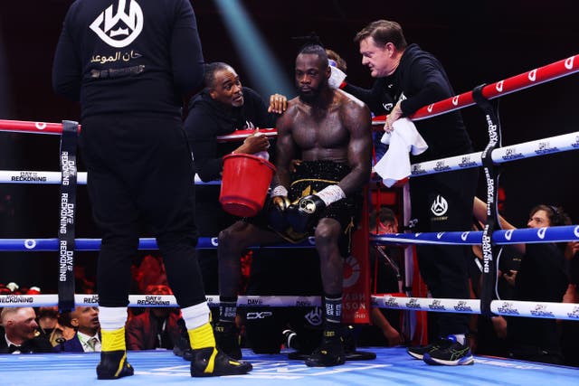 <p>Deontay Wilder suffered a one-sided loss to Joseph Parker in Riyadh </p>