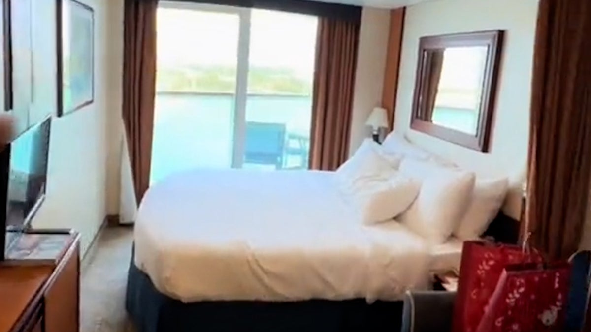 Nine-month world cruise passenger gives inside look at room on board