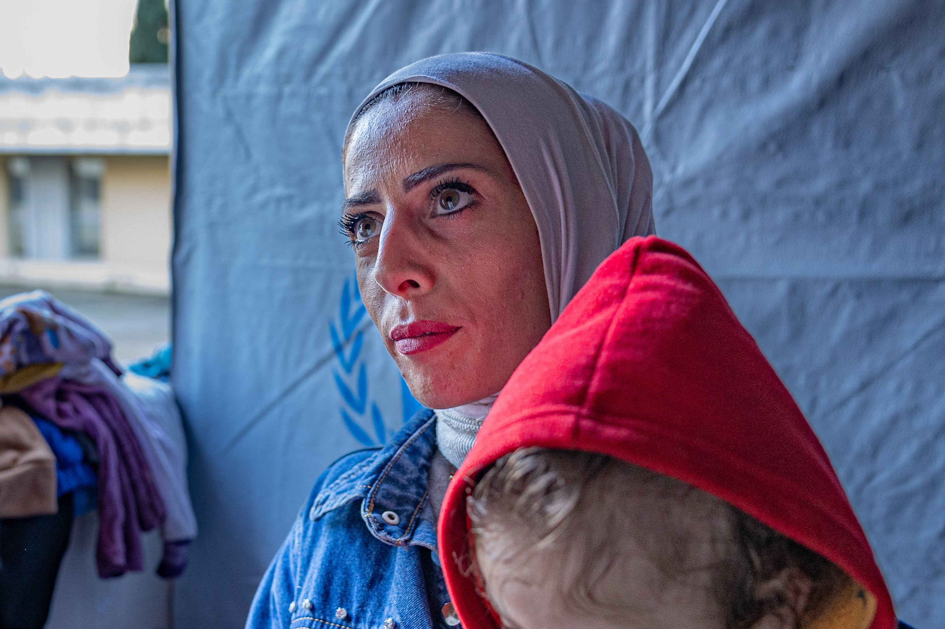 Asmaa fled from Syria’s civil war to Lebanon and has now had to flee her home on the border thanks to clashes between Israeli forces and Hezbollah