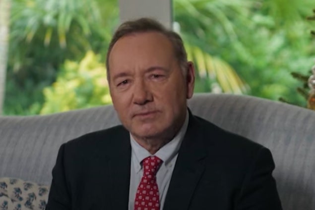 Spacey as Frank Underwood from ‘House of Cards'