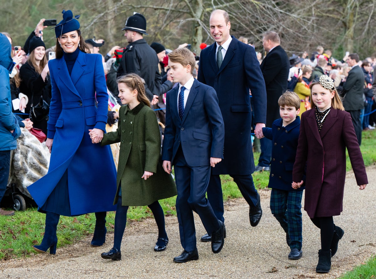 Watch live: Royal family departs Christmas Day church service in Sandringham