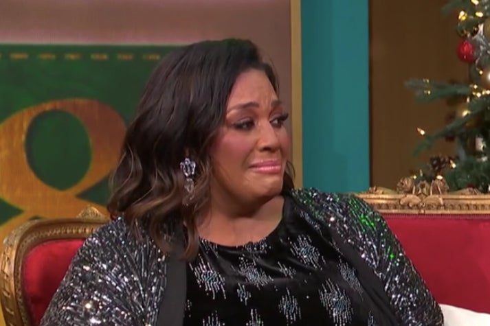 Alison Hammond gets emotional on This Morning Christmas special