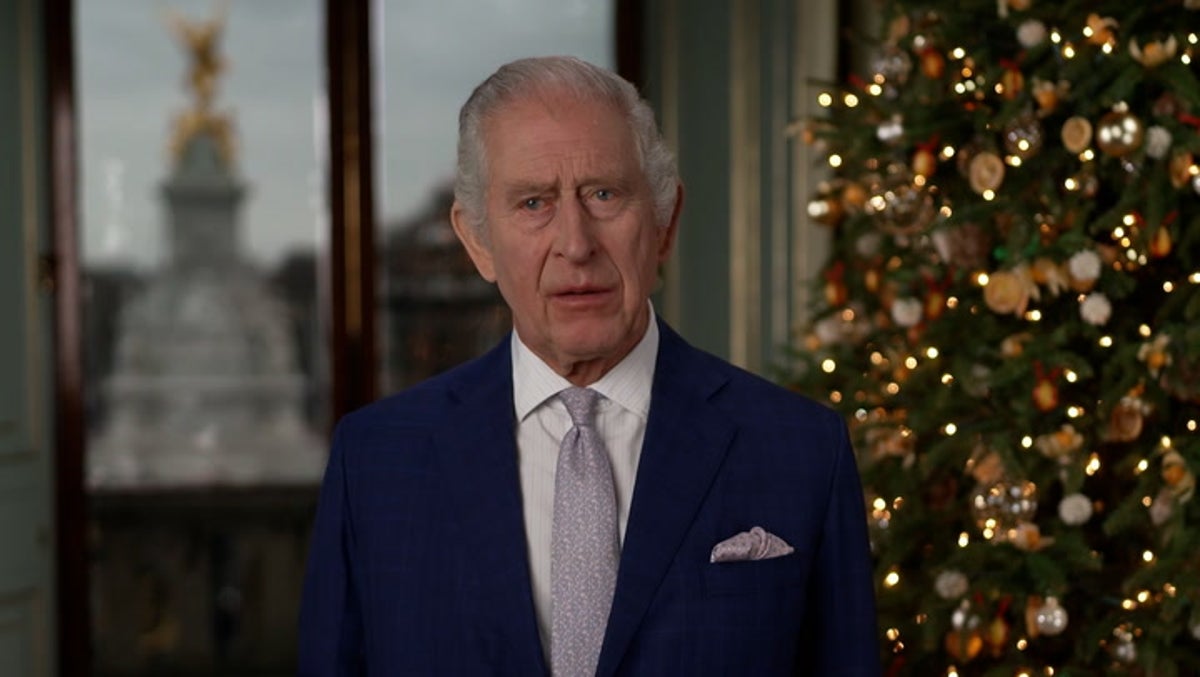 King Charles makes major departure from Queen in his Christmas speech
