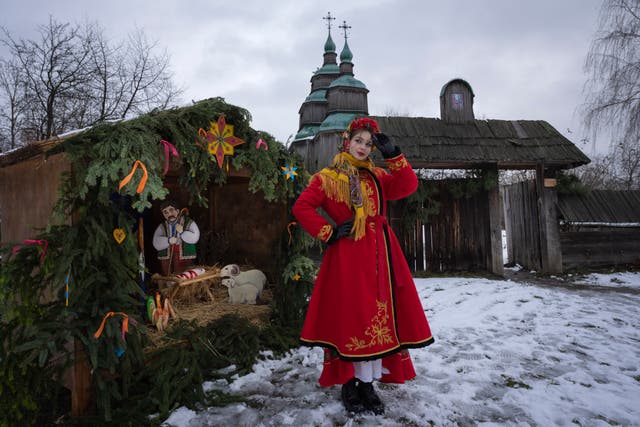 APTOPIX Russia Ukraine War Christmas