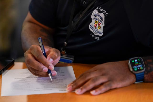 Baltimore Police Training