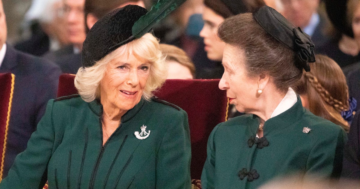 Queen Camilla and Princess Anne
