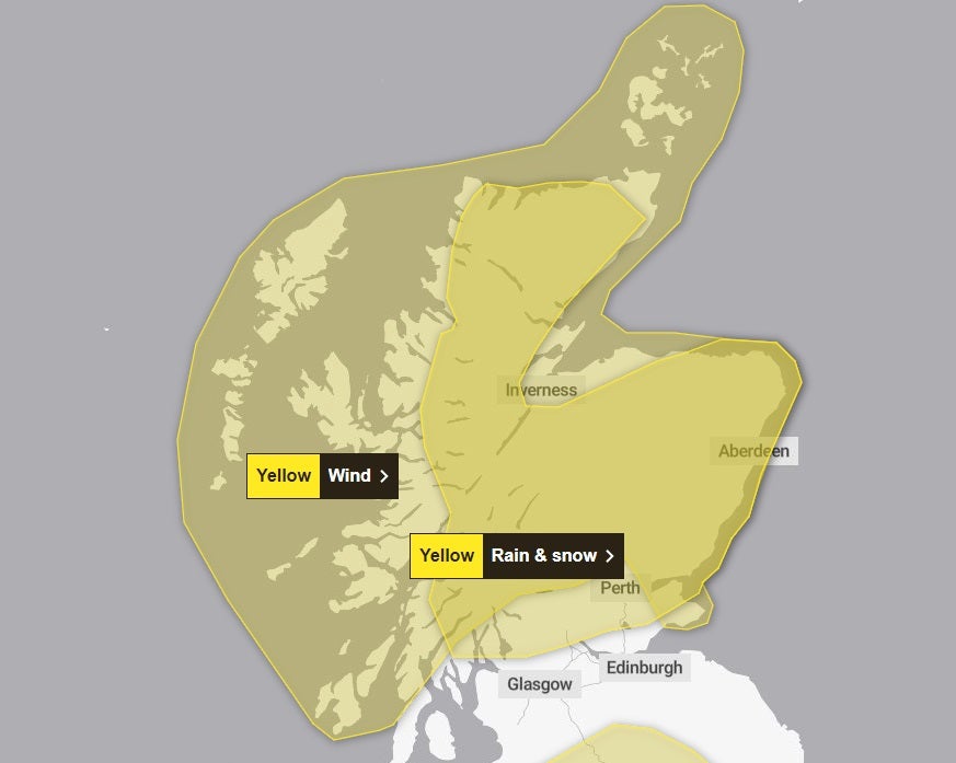 Mapped: Storm Gerrit weather warnings in your area as UK faces snow ...