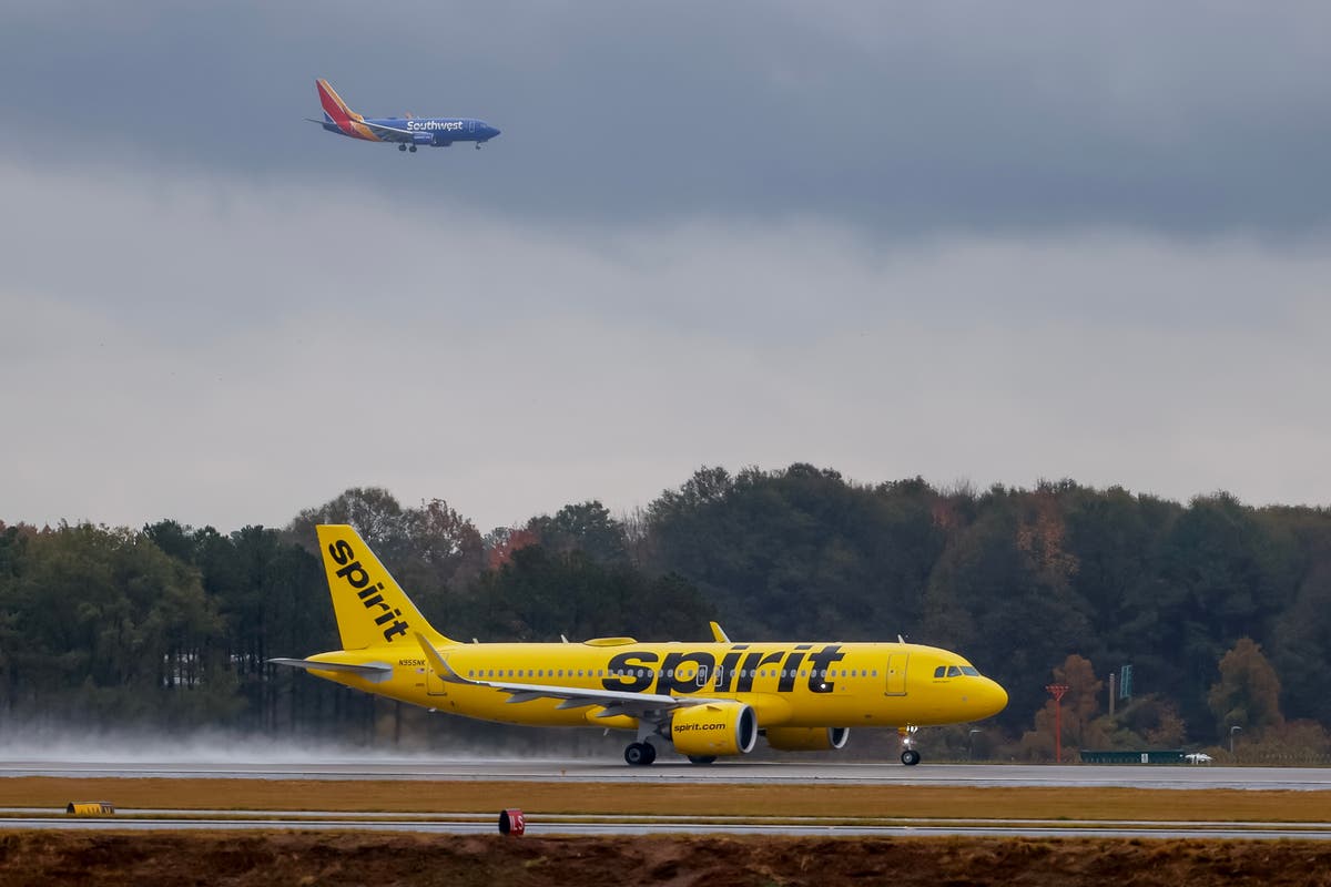 Six-year-old traveling to visit grandma for Christmas put on wrong Spirit flight