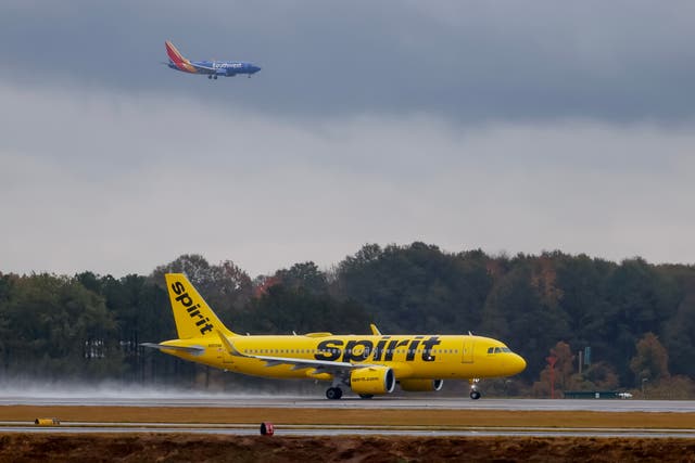 <p>Spirit Canceled Flights</p>