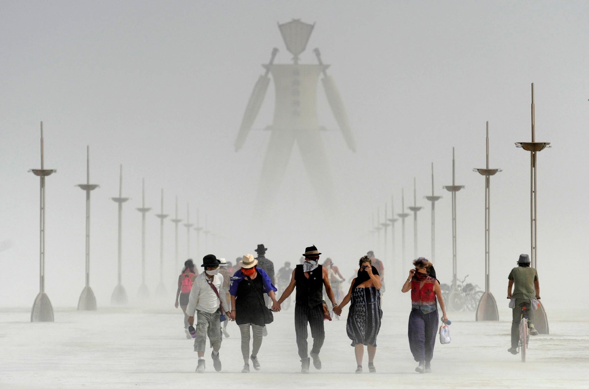 Burning Man Experimental Evolution