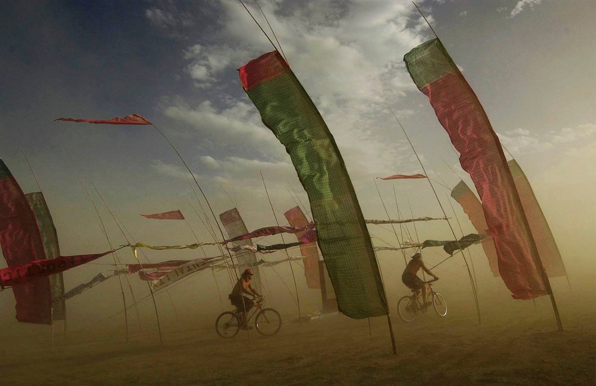 Burning Man Experimental Evolution