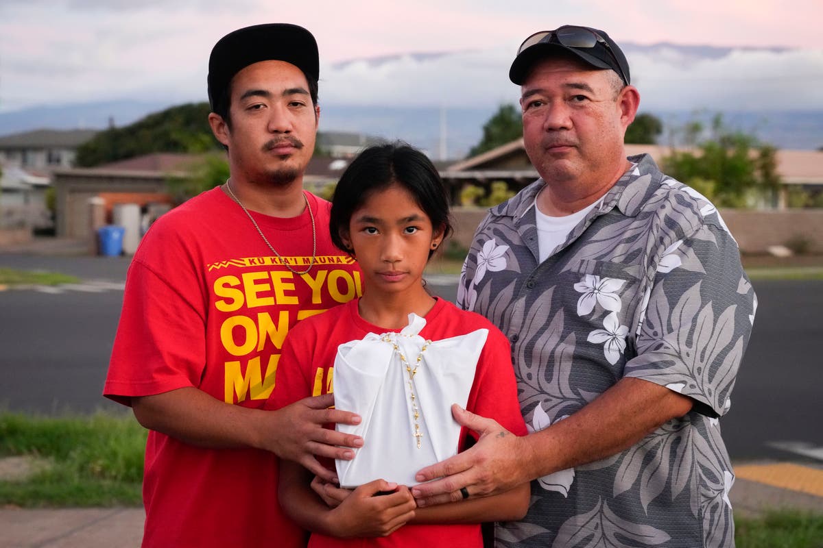 Тя почина седмици след като избяга от горския пожар в Мауи. Семейството й се бори тя да бъде записана като жертва.