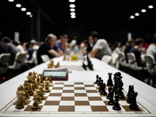 <p>China chess champion banned for a year from playing </p>