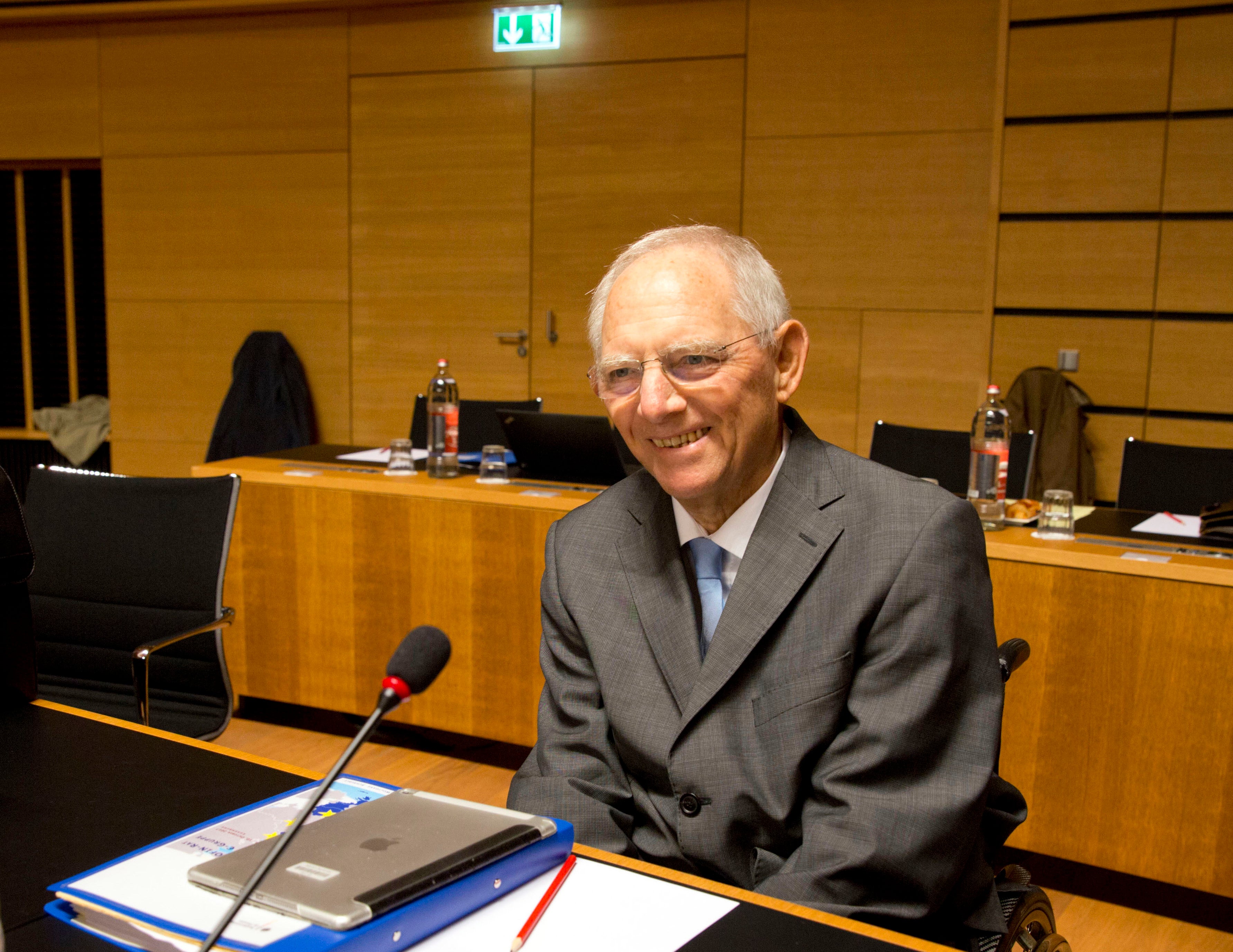Germany Obit Schaeuble