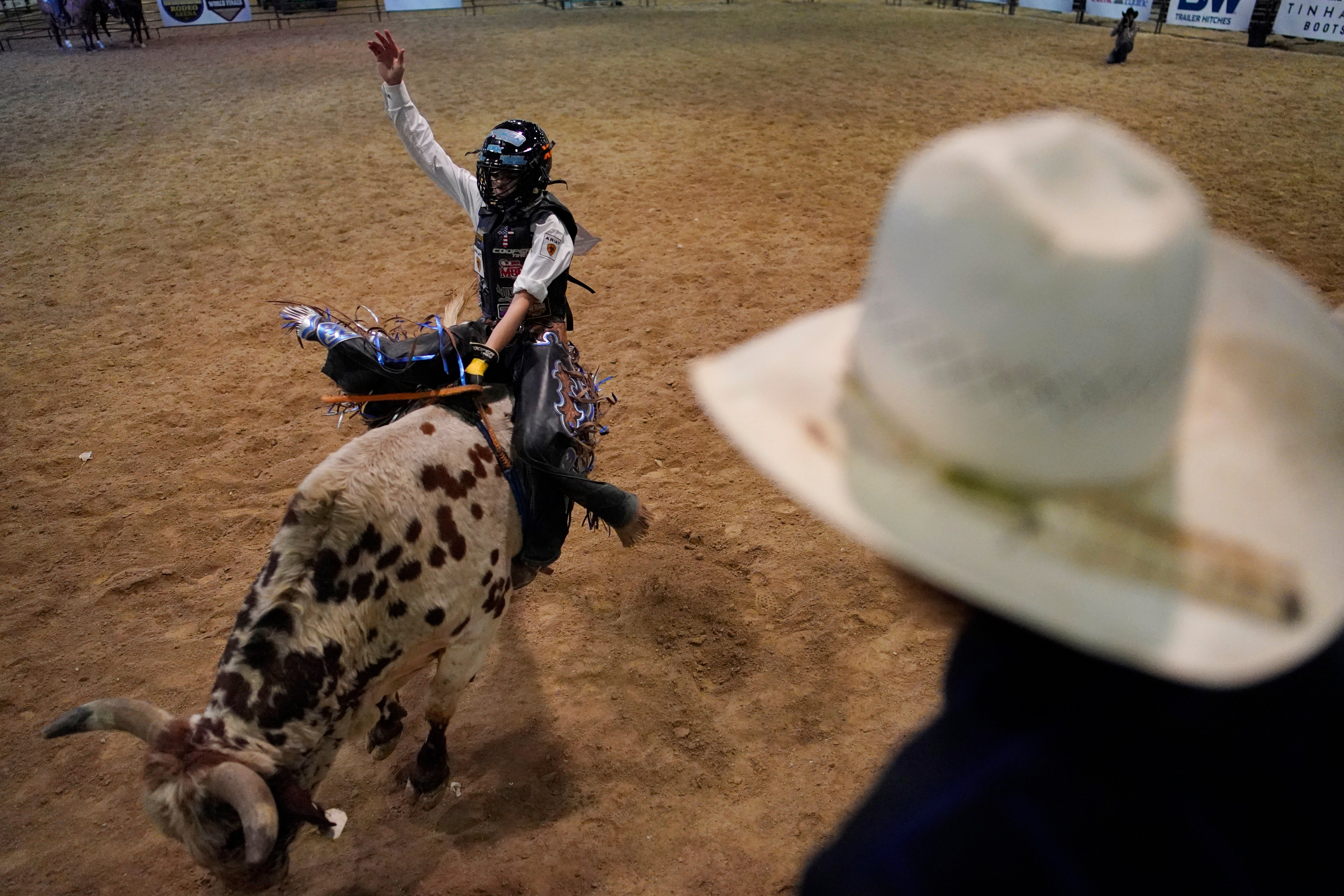 Teenage Bull Rider