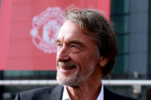 <p>Sir Jim Ratcliffe has agreed to buy a 25 per cent minority stake in Manchester United </p>