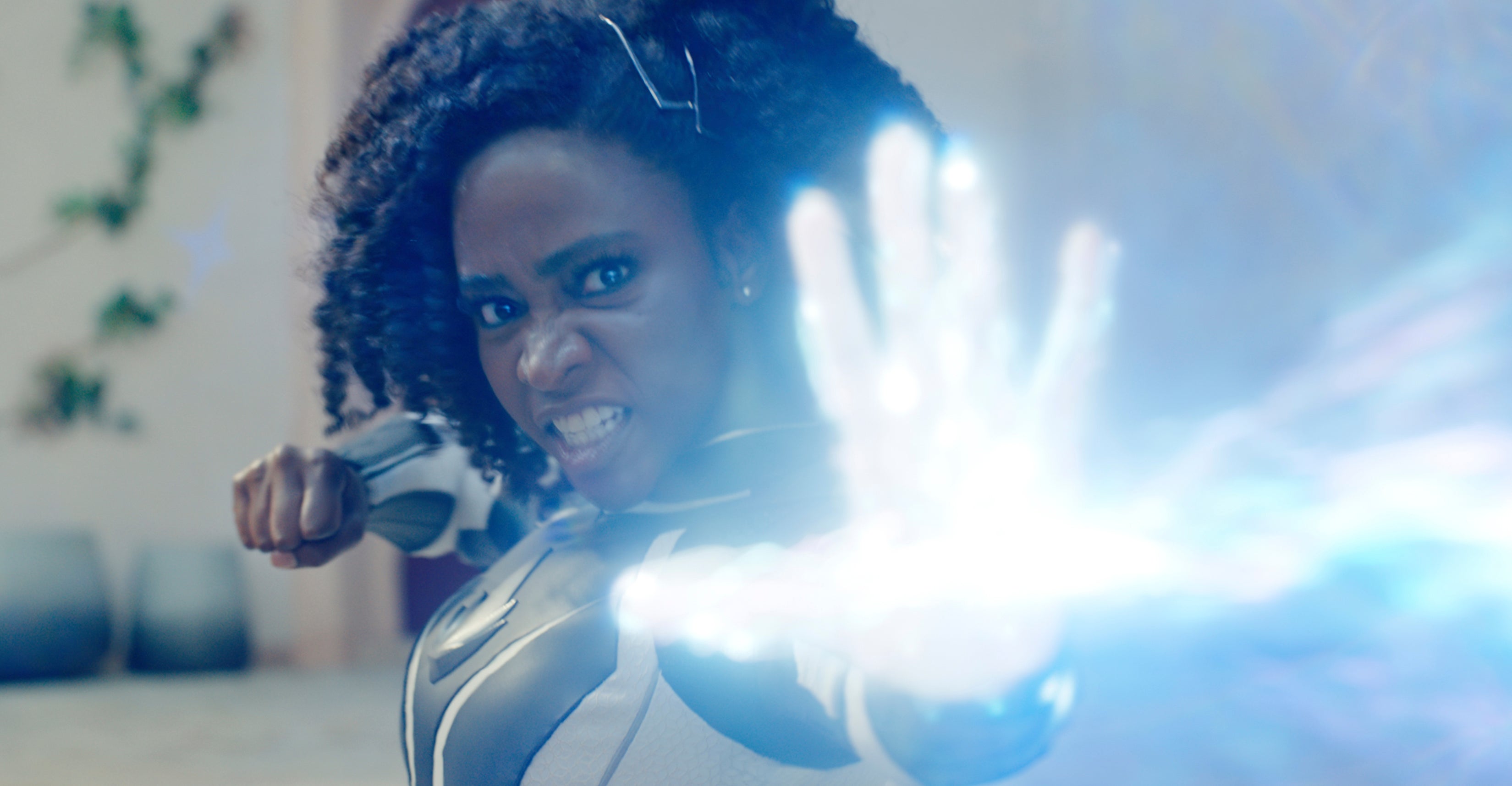 Teyonah Parris as Captain Monica Rambeau in ‘The Marvels’