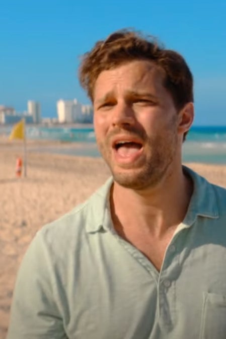 ‘Really f***ing silly’: Dornan sings his heart out in ‘Barb and Star Go to Vista Del Mar’