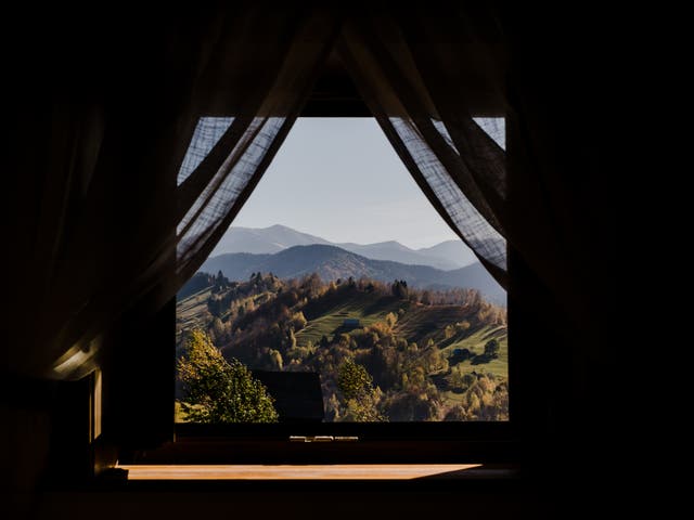 <p>Matca Hotel has captivating views of the Romanian mountains</p>