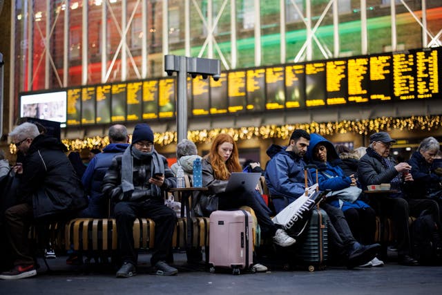 <p>Trainline reveals which day the train carriages will be packed and stations will be swarmed this Christmas </p>