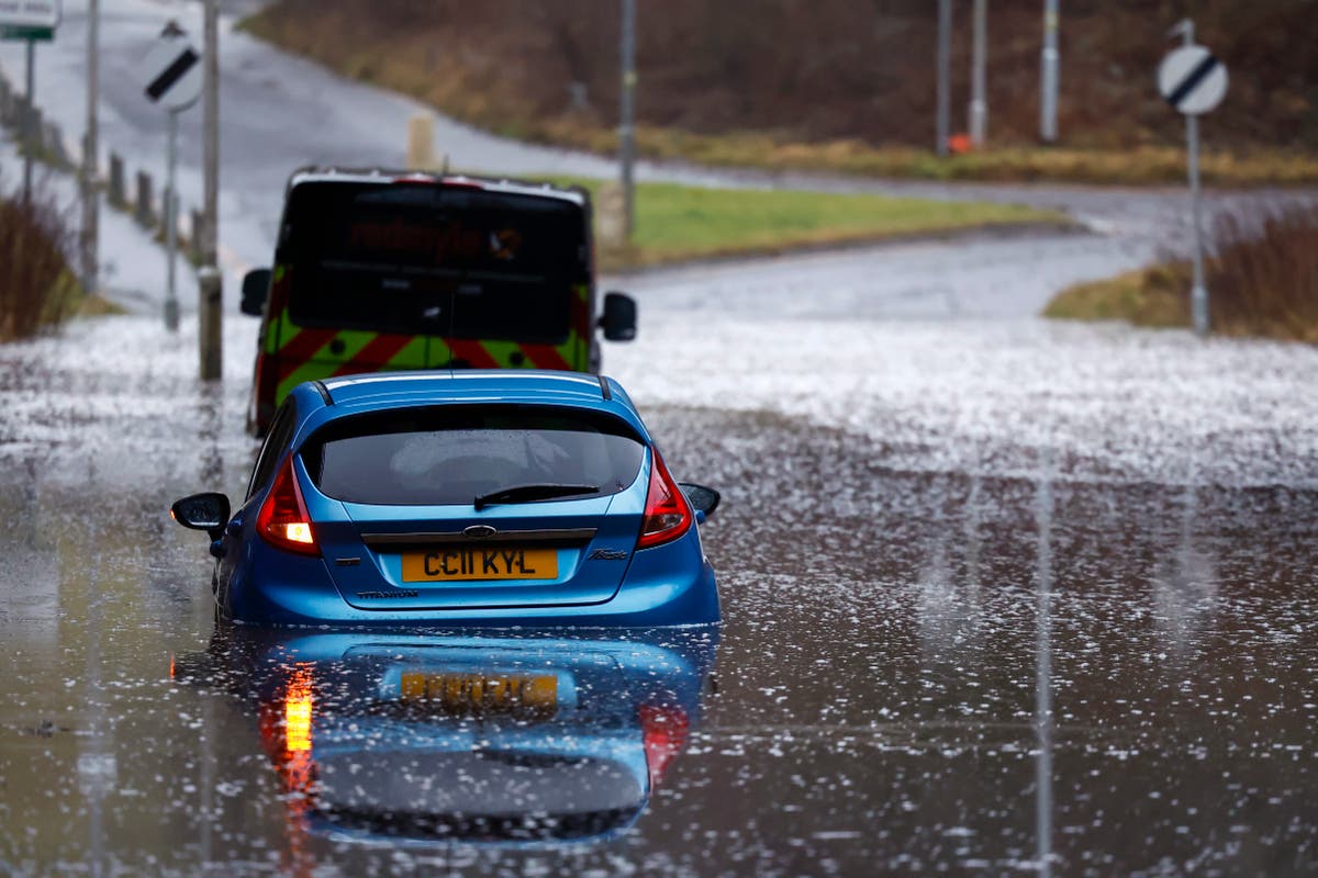 Storm Gerrit live: Weather warnings have been in place with trains canceled and a major accident declared in Scotland