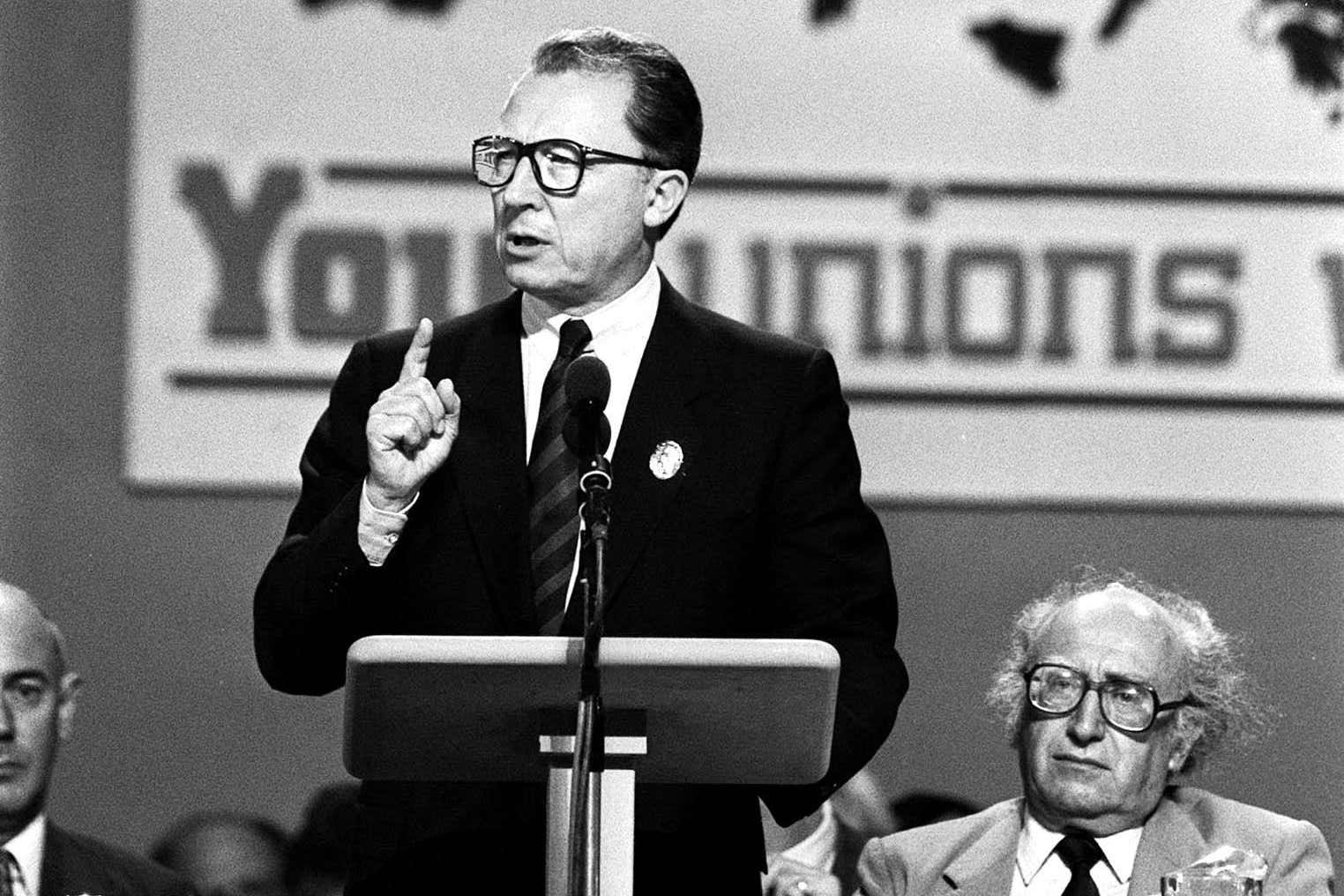 Jacques Delors was a leading figure on the French left