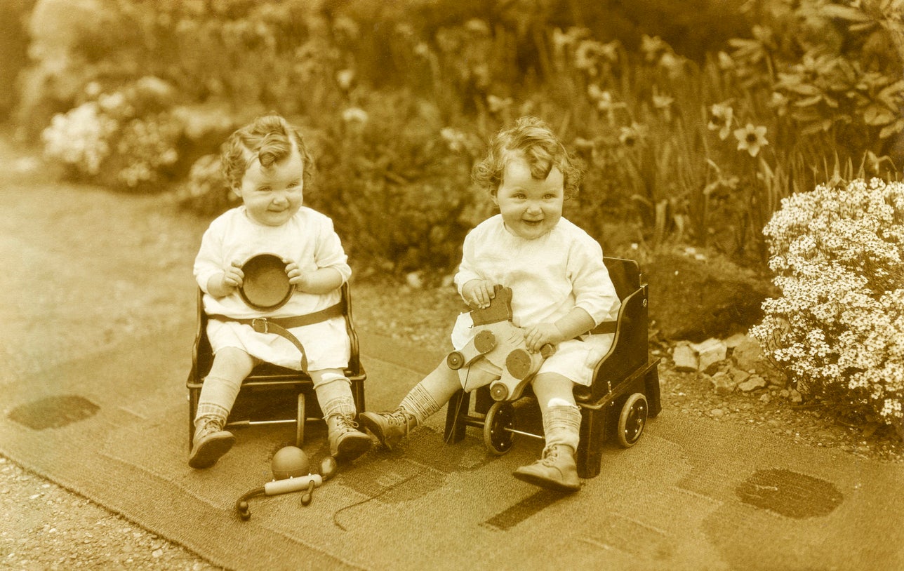Sometimes, twins know each other so well that they can sense what the other is about to say