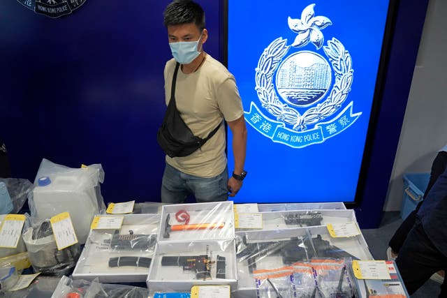 Hong Kong Bomb Sentencing