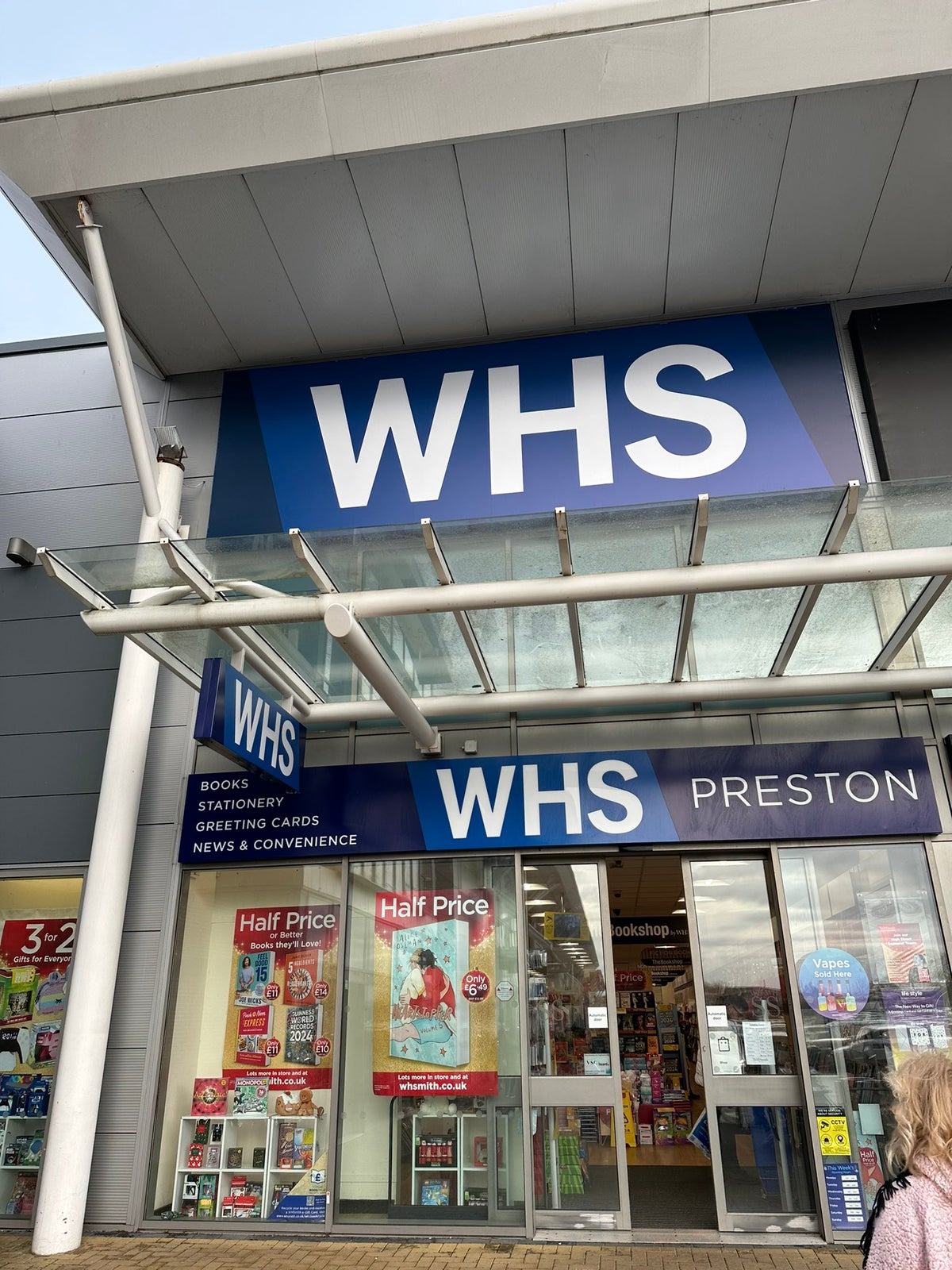 WH Smith faces ridicule after rebrand compared to NHS logo