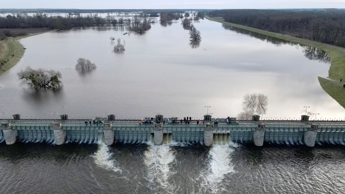 Реките остават високи в части от Северна и Централна Европа след проливен дъжд