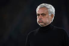 Jose Mourinho sacked by Roma