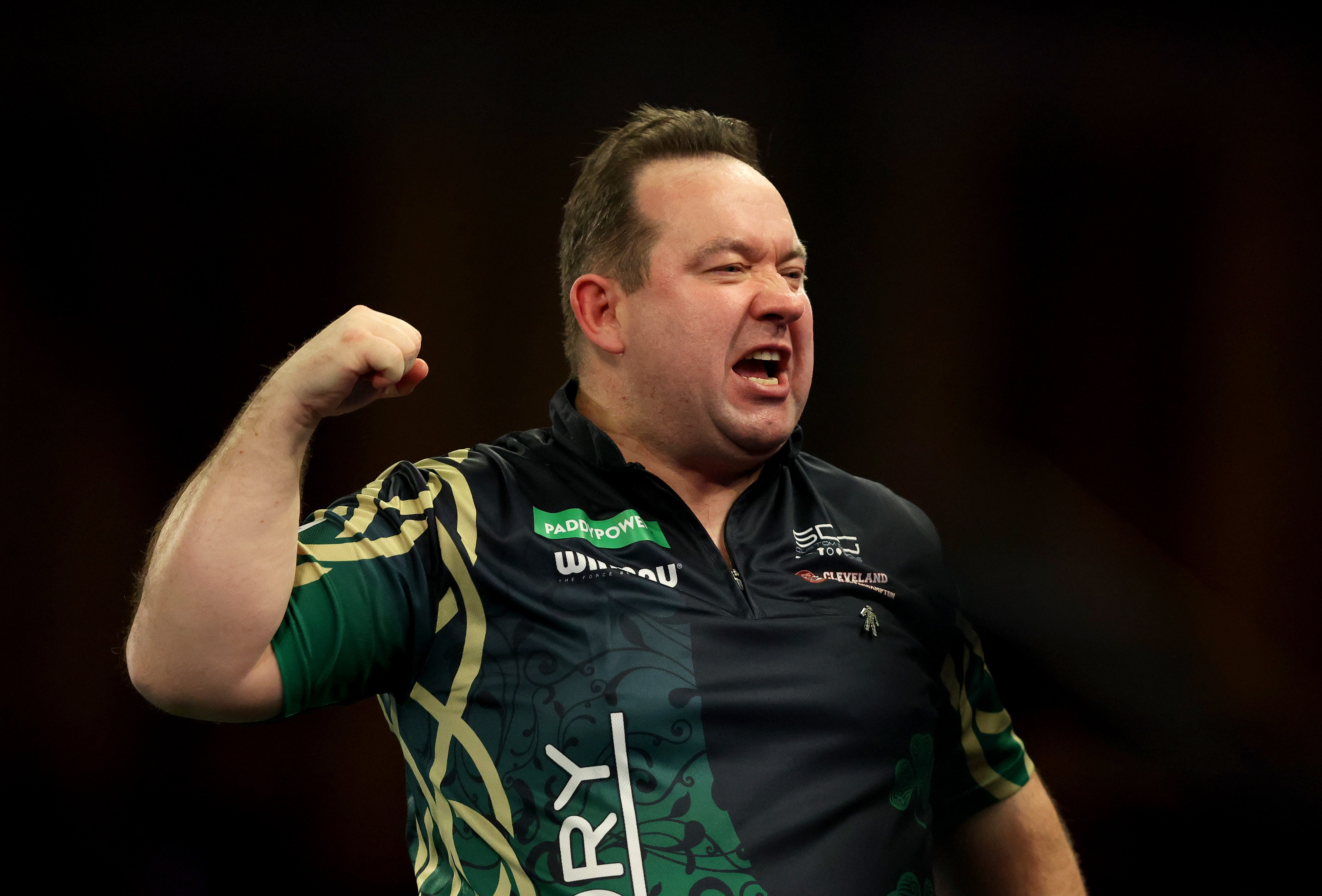 Brendan Dolan celebrated one of the biggest wins of his career
