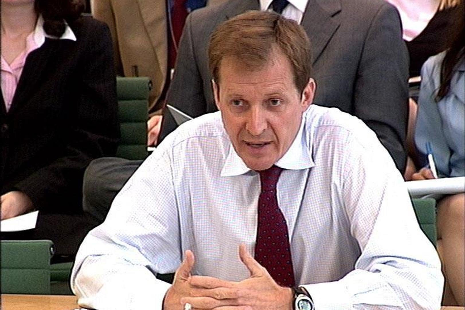 It was claimed that Tony Blair’s authority was being undermined because of the press office overseen by Alastair Campbell (PA)