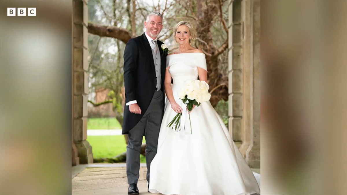 BBC presenter Carol Kirkwood ties the knot in secret wedding
