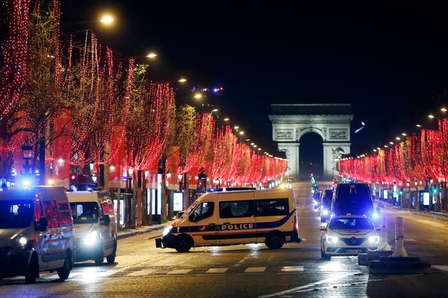 France New Year Security