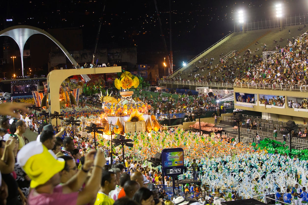 Brazil’s Carnival celebrations date back to 1723