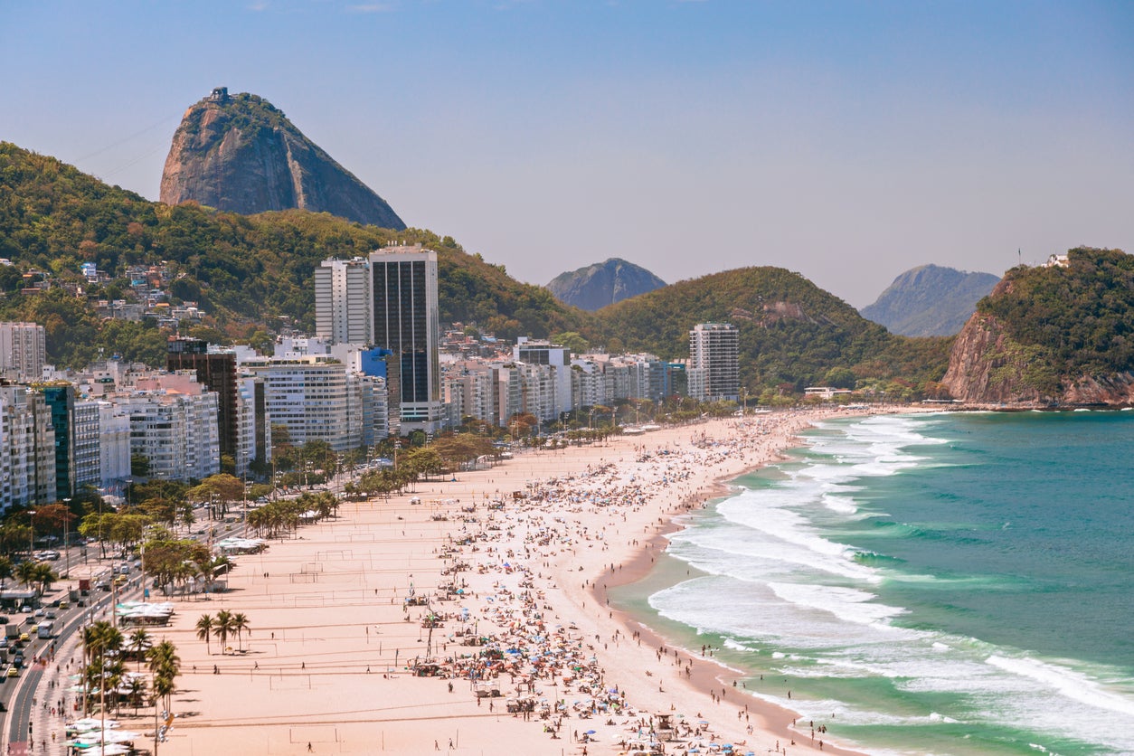 Copacabana is one of the main locations for Rio’s Carnival celebrations