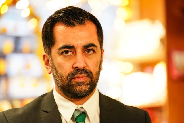 First Minister Humza Yousaf has condemned migration plans revealed in records from two decades ago (Pete Summers/PA)