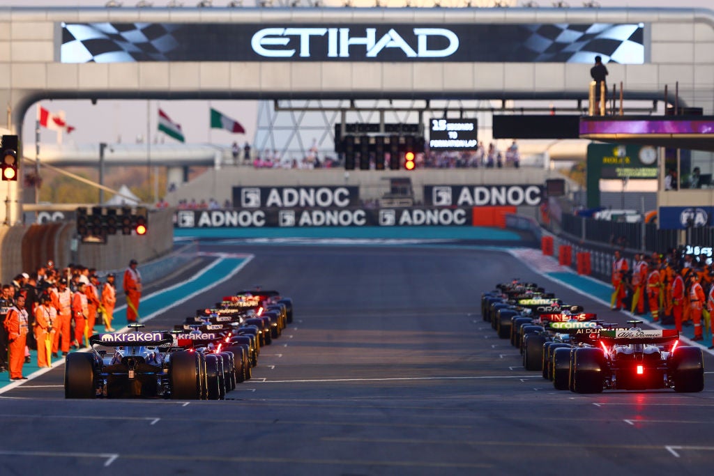 F1: TheAbu Dhabi Grand Prix at Yas Marina Circuit