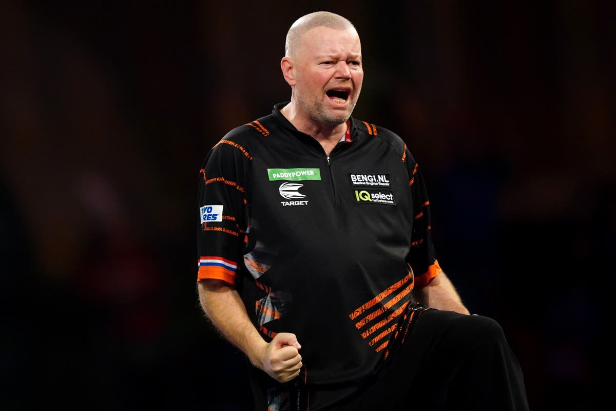 Veteran Raymond van Barneveld sets up big clash with teenager Luke Littler