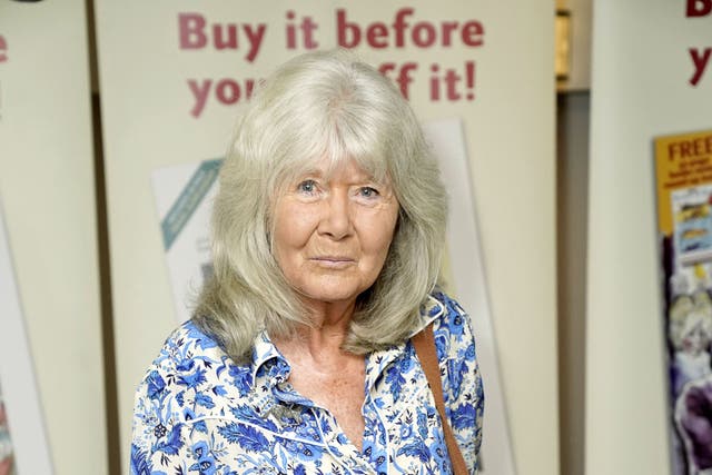 Author Jilly Cooper, 86, has been honoured for services to literature and charity (Aaron Chown/PA)