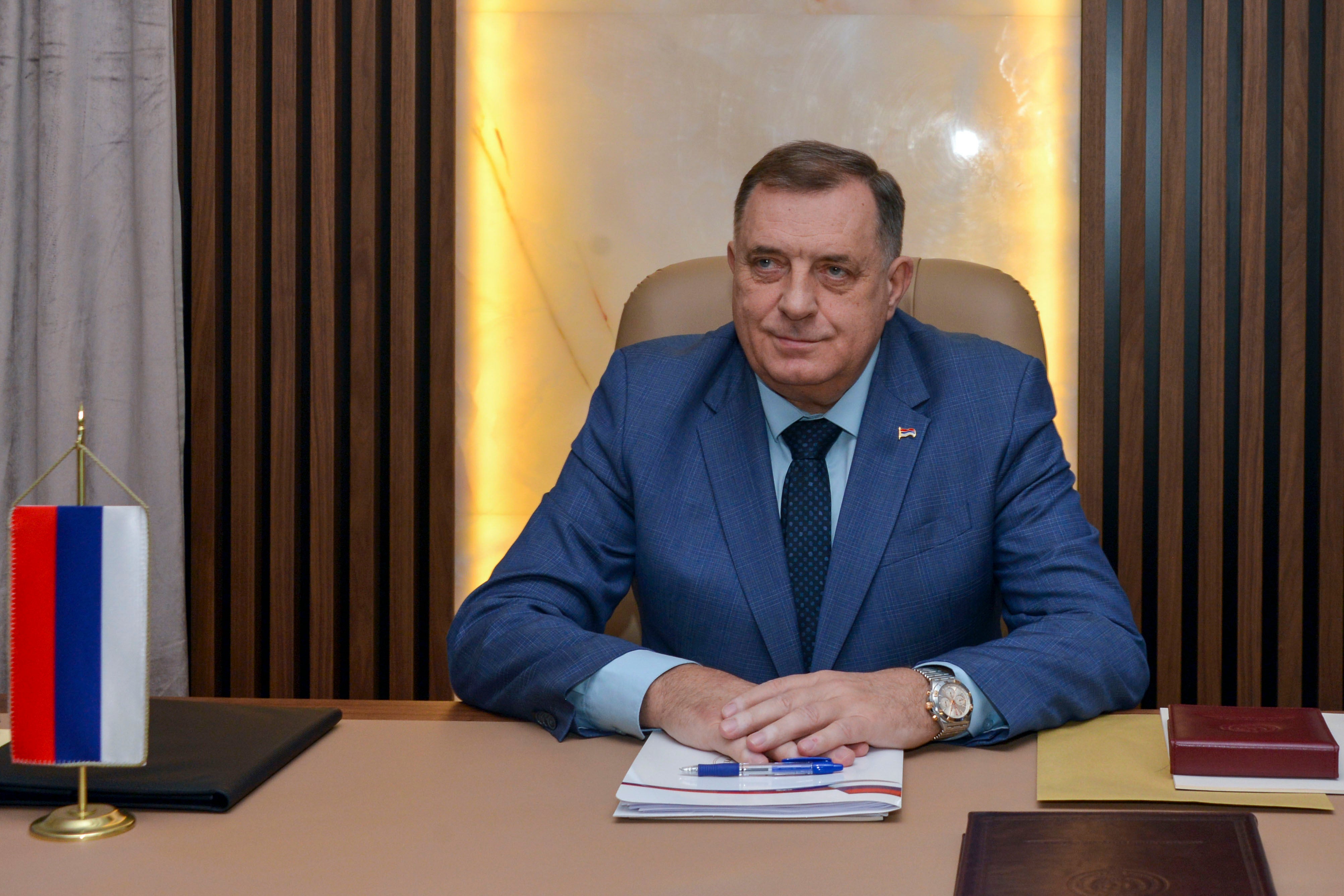 Nationalist pro-Russian leader Milorad Dodik