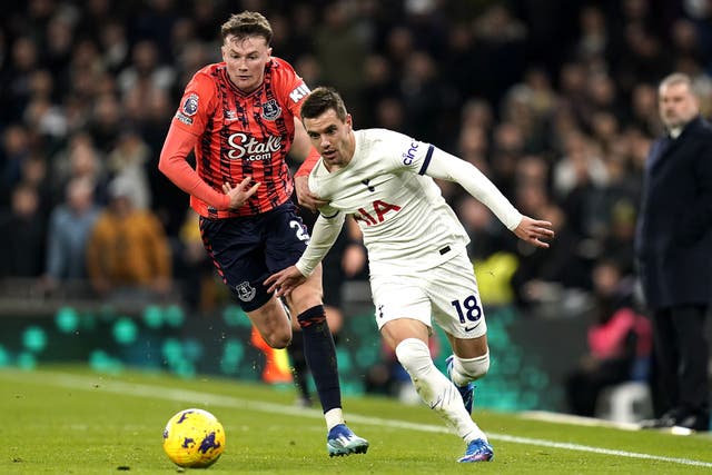Giovani Lo Celso (right) could return for Tottenham this weekend (Andrew Matthews/PA)