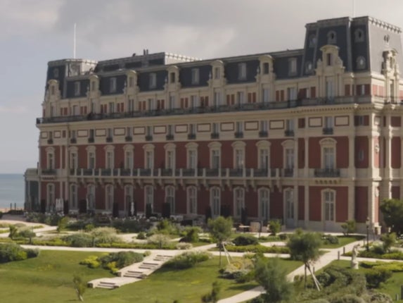 Hotel du Palais, a five-star hotel is situated in southwestern France