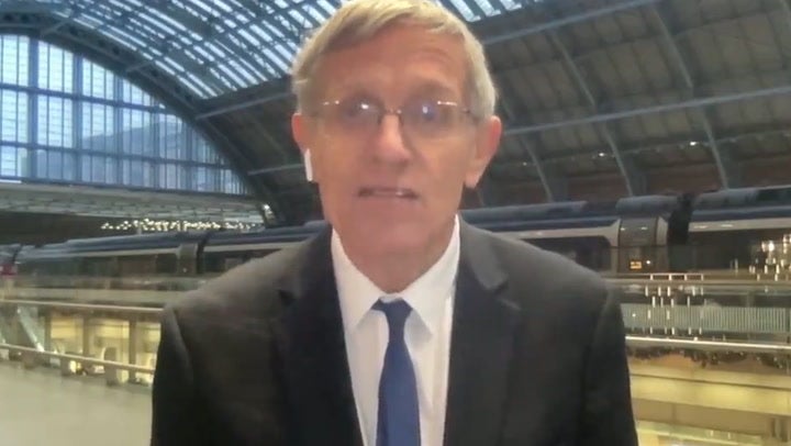 <p>Children’s dream Disney trip ends in tears as flooding cancels all Eurostar trains.</p>